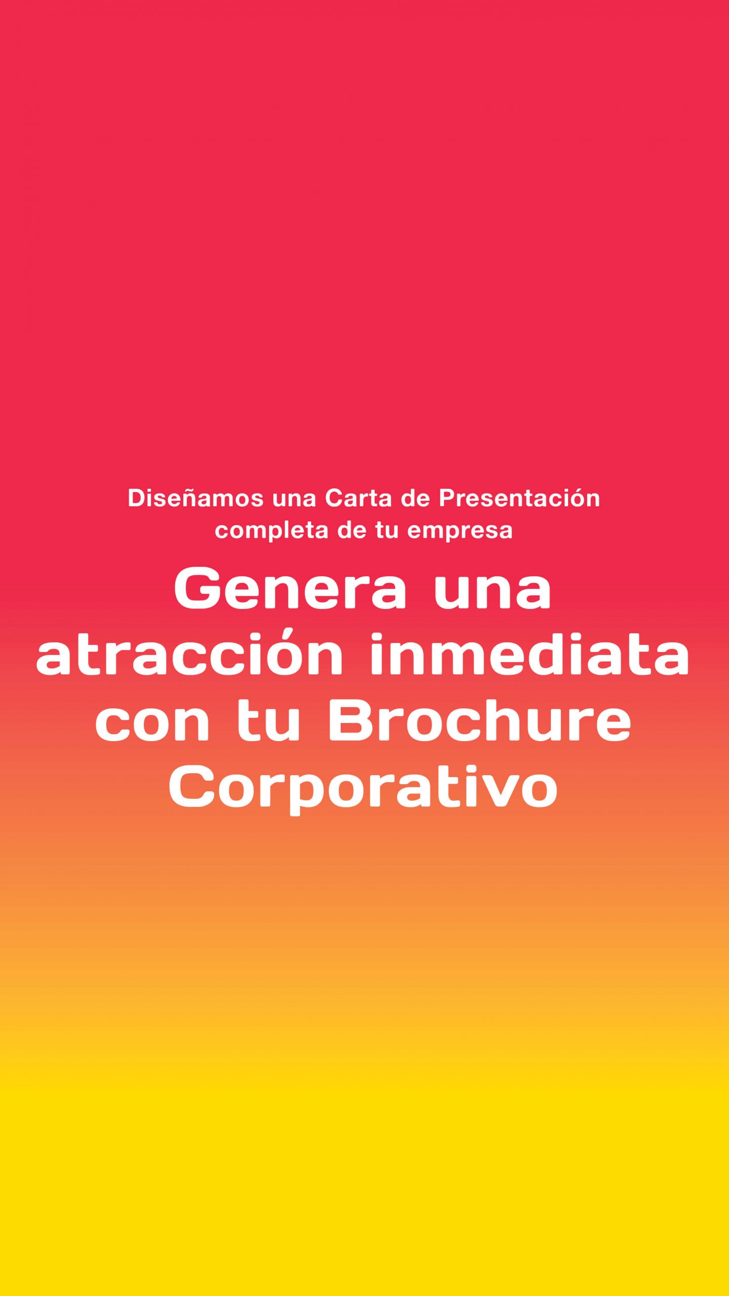 diseño de brochure para empresa